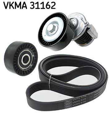 Kit de courroie d'accessoire (Courroie d’alternateur) SKF ref. VKMA 31162